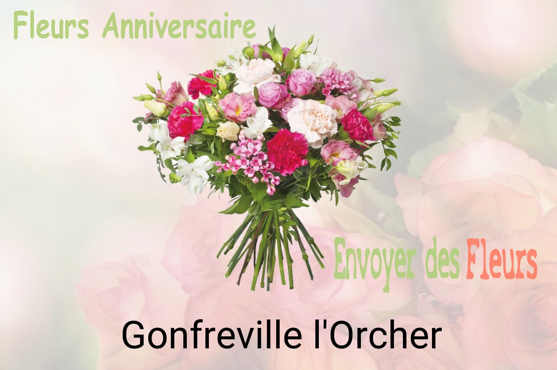 Bouquet de fleurs d’anniversaire livré à Gonfreville-l'Orcher